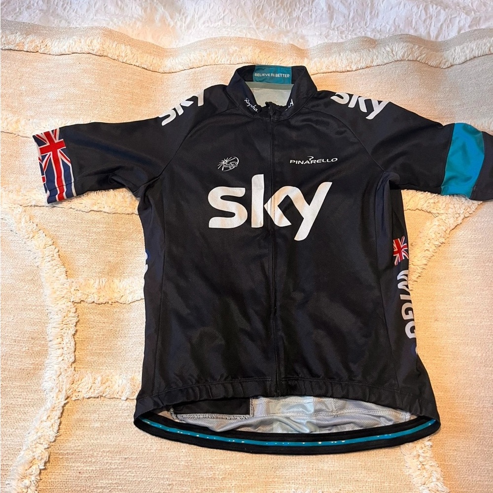 Sky Team Cycling Jersey with Union Jack